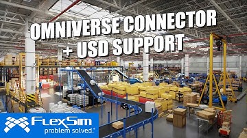 FlexSim | NVIDIA Omniverse + USD