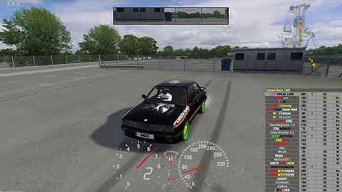 Live For Speed | LFS | Gameplay BMW E30 With GT500 Shelby 2007
