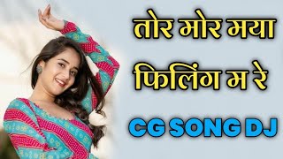 Tor Mor Maya Feeling Ma Re | Cg Song Dj | Tola Sapnathaw Mai Nind Ma Re | New Cg Song | Dj Dinesh