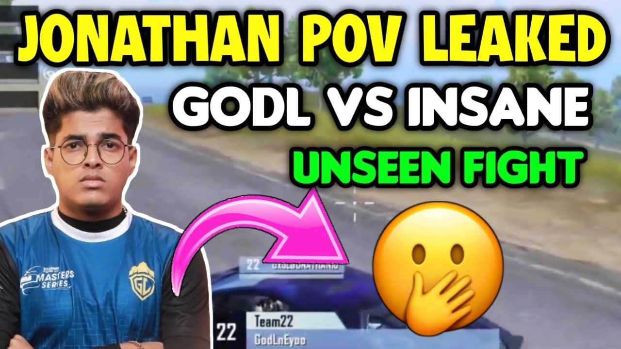 Jonathan pov in Godlike vs Insane 4v4 fight in Nodwin 🔥 Zgod on fire 🇮🇳 ...