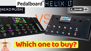 Line 6 HELIX vs Headrush Pedalboard: which one to buy?