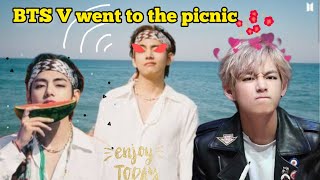BTS V went to the picnic 💦 vlog video hindi dubbing// eleventeentv hindi dubbing #eleventeentv