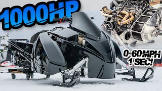 1000HP Snowmobile?! 160MPH in 3 Seconds! (World's FASTEST Snowmobiles)