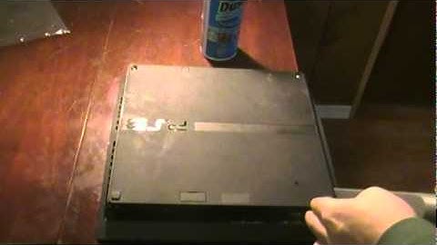 How to Clean Your PS3 Without taking it apart