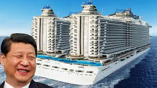 China Produces A 16 Storey Super Cruise Ship Of 40 Thousand Square Meters Which Amazes The World