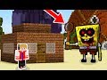 DESAFIO DA BASE VS BOB ESPONJA DO DEMÔNIO NO MINECRAFT ! SOBREVIVI AO BOB ESPONJA AMALDIÇOADO ?