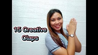 Creative Clap used in teaching| different kinds of claps | JaneSantosVlog