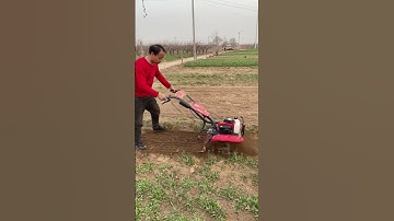 Trencher Micro-tillage machine Save time, effort, and labo Suitable for greenhouse orchard.