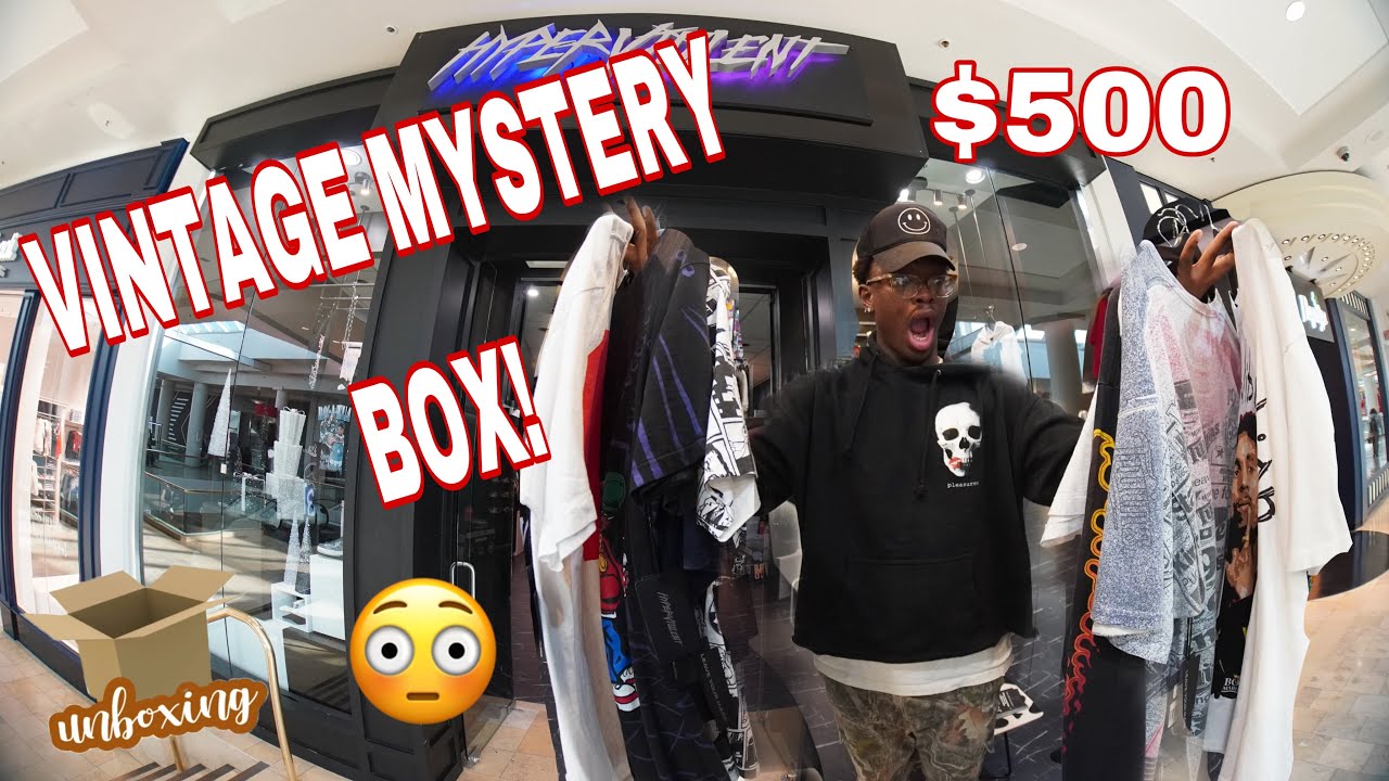 HYPER VIOLENT STORE! / VINTAGE MYSTERY BOXI!!! - YouTube