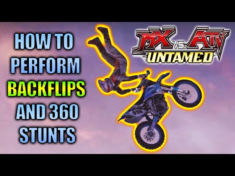 How to Perform a Backflip or 360 in MX vs ATV: Untamed