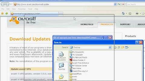 Manually Update Avast Anti Virus
