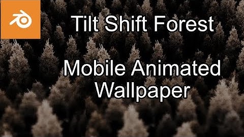 Tilt shift forest - Davinci resolve tutorial link in description