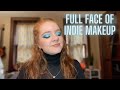 FULL FACE OF INDIE MAKEUP | INDIE WEEK