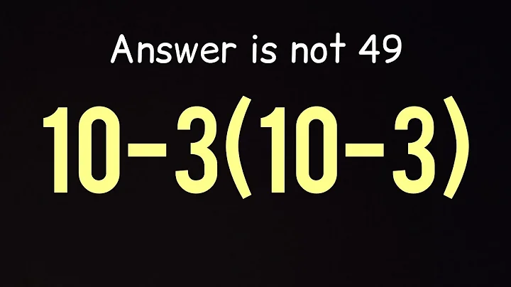 This Equation Stumps Everyone! Can You Solve It?