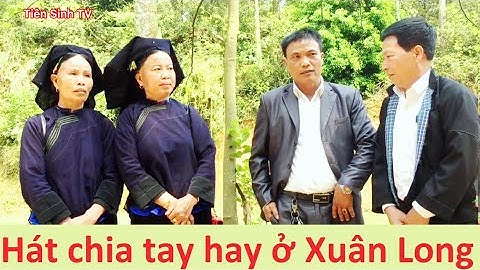 Gái đẹp Tràng Các hát chia tay hay ở đám cưới Xuân Long | Tiên Sinh TV