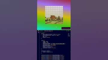 CSS Grid Pixel Reveal Animation 😍 | No JavaScript | Only html and css| #shorts #cssgrid