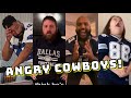 Angry cowboys fans reactions  tiktok compilation 2024