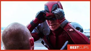 Deadpool Vs Francis - Highway Fight Scene | Deadpool (2016) Movie CLIP 4K