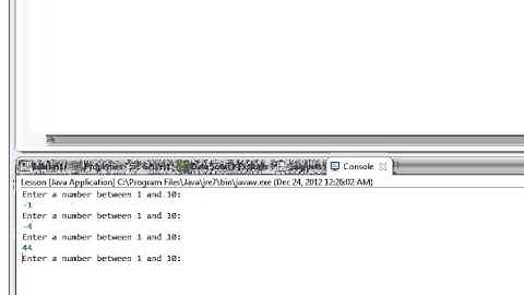 Beginners java, Lesson 9, Introduction to Loops (while / do while)