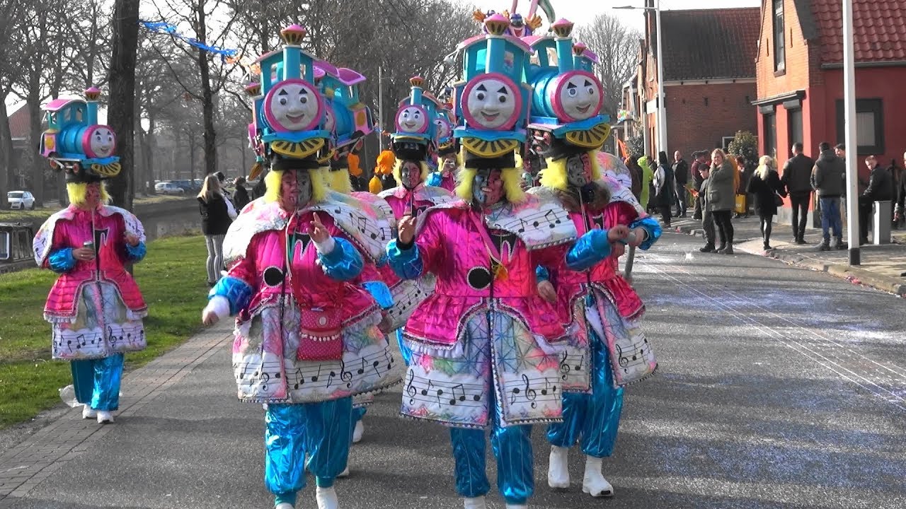 Carnavalsoptocht Ter-Apel 2019, van C.V De Kloosterwiekers.