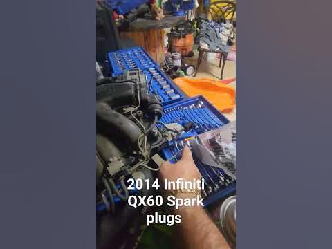 2014 Infiniti qx60 idle problem, spark plugs replacement - YouTube