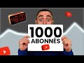 Jessaie de gagner 1000 abonns en 48h