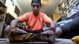 Saturn v rocket model unboxing