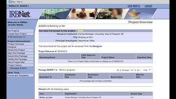 irb submission tutorial
