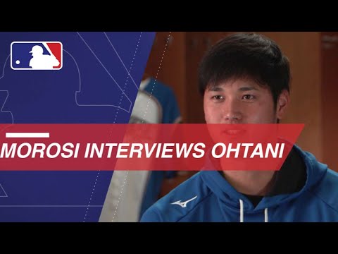 Morosi chats with Shohei Ohtani