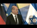 LIVE: Statements by Prime Minister Naftali Bennett and German Chancellor Olaf Scholtz