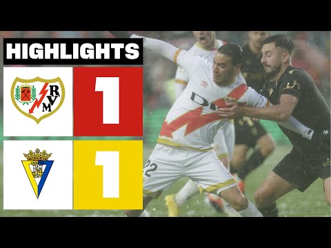 RAYO VALLECANO 1 - 1 CÁDIZ CF | RESUMEN LALIGA EA SPORTS