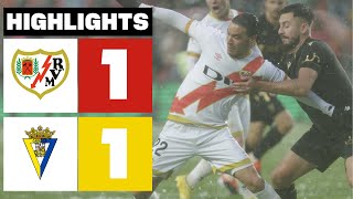 RAYO VALLECANO 1 - 1 CÁDIZ CF | RESUMEN LALIGA EA SPORTS