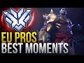 BEST PRO PLAYS FROM EUROPE - Overwatch Montage