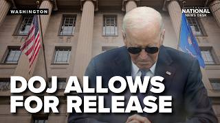 What was meant to be private for Biden... RELEASED by DOJ