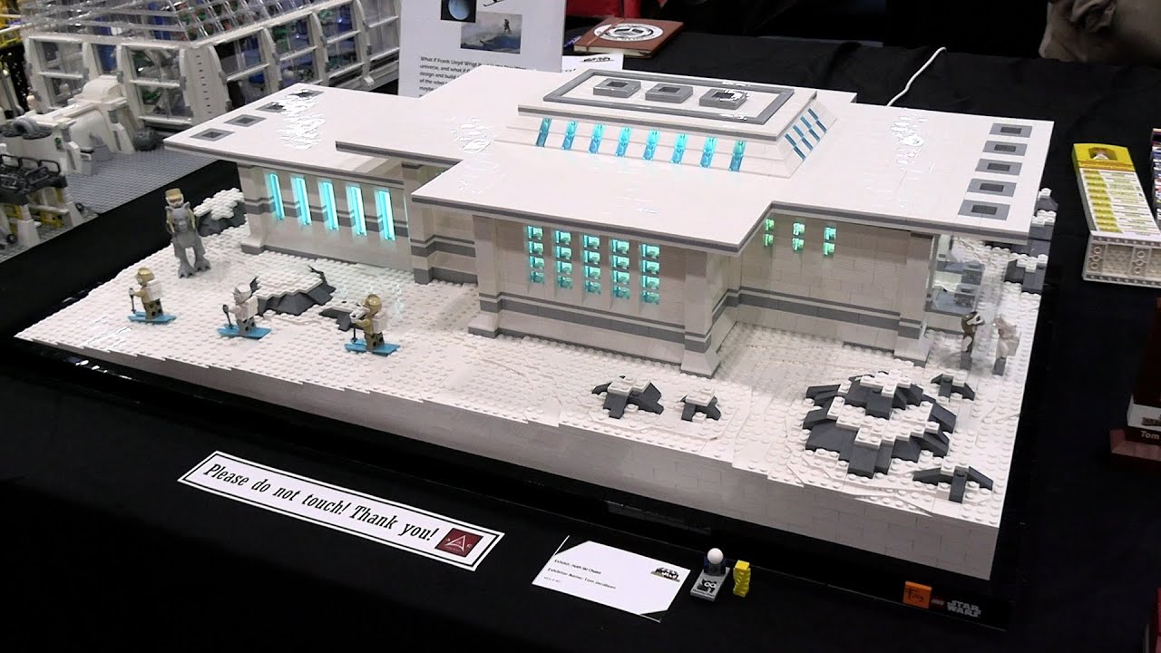 LEGO Star Wars Frank Lloyd Wright on Hoth House