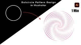 How to Design Circle Pattern In illustrator | Easy Beginner tutorial | Tamil & English #illustrator