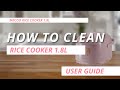 How To Clean Mecoo Rice Cooker 1.8L