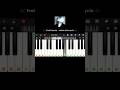 FENDI 2 - Rakhim, khim, ayv1o || PIANO - cover, notes, tutorial, ringtone #shorts #status #trending