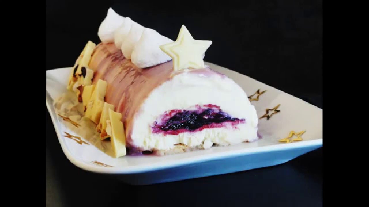 Buche De Noel Sans Gelatine Chocolat Blanc Cassis Youtube Buche De Noel Sans Gelatine Chocolat Blanc Cassis Youtube