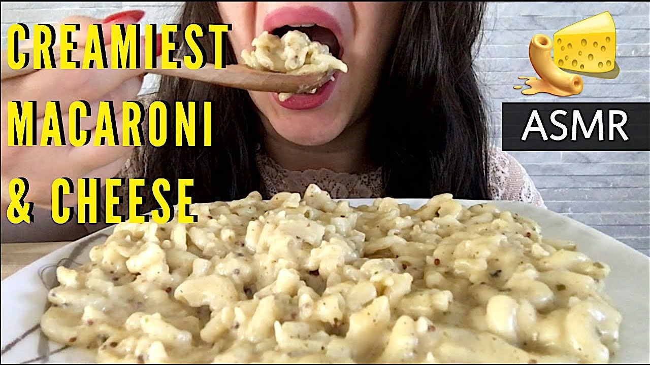 ASMR BEST CREAMIEST MAC & CHEESE | Eating Show | MUKBANG 먹방 | Soft Eating Sounds | ASMR Eats