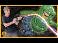 Ghostbusters slimer ghost adventure with aaron  lb the funquesters in scary haunted forest