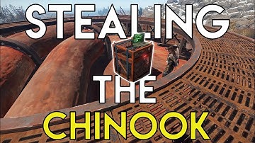 STEALING THE CHINOOK AT DOME!! - Rust Survival #10 ft LittleBHD