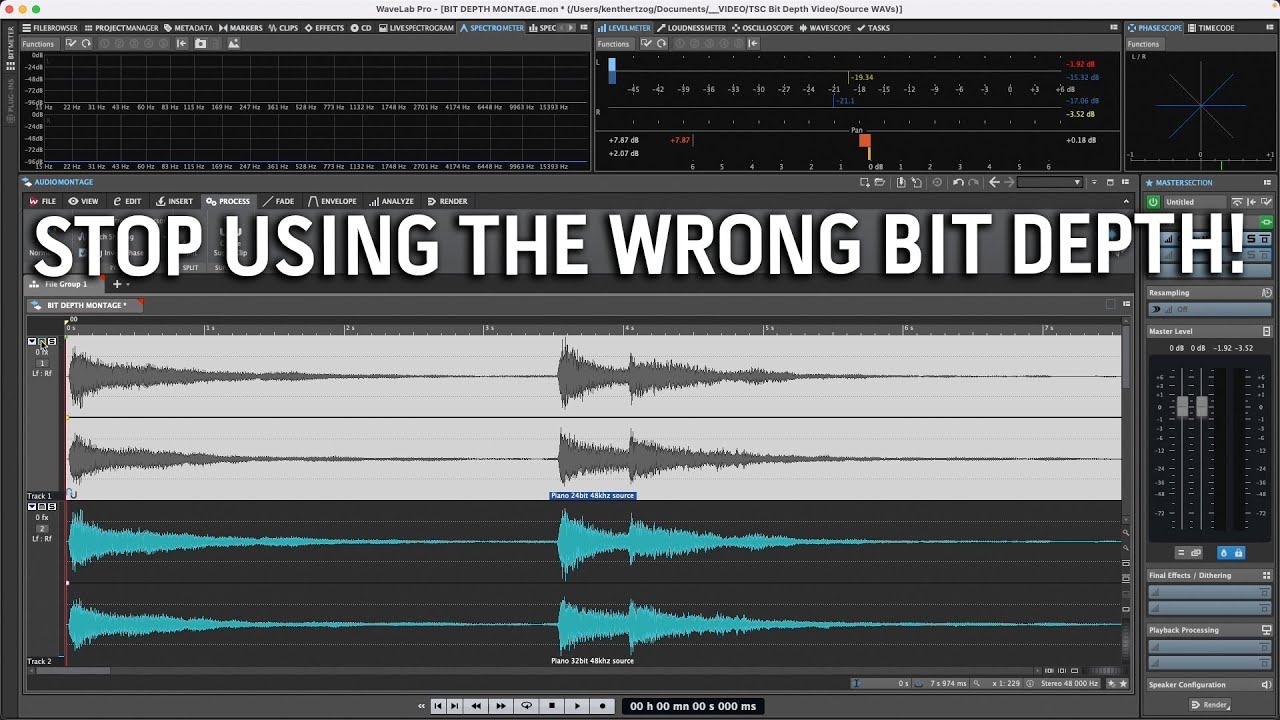 Bit Depth Explained & Dither Demystified TSC Production Tip 003 YouTube
