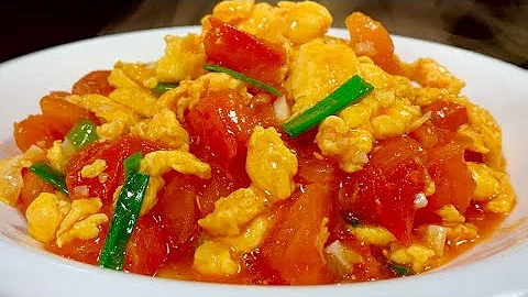 A chef with an annual salary of 400,000 shares a new method of scrambled eggs with tomatoes - DayDayNews