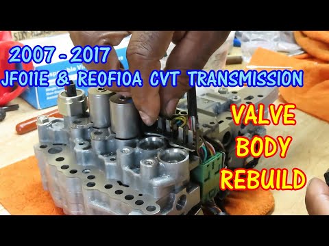 ⭐ CVT Valve Body Rebuild - 2007 - 2017 JF011E RE0F10A Jeep, Nissan, & Dodge CVT Transmission #cvt