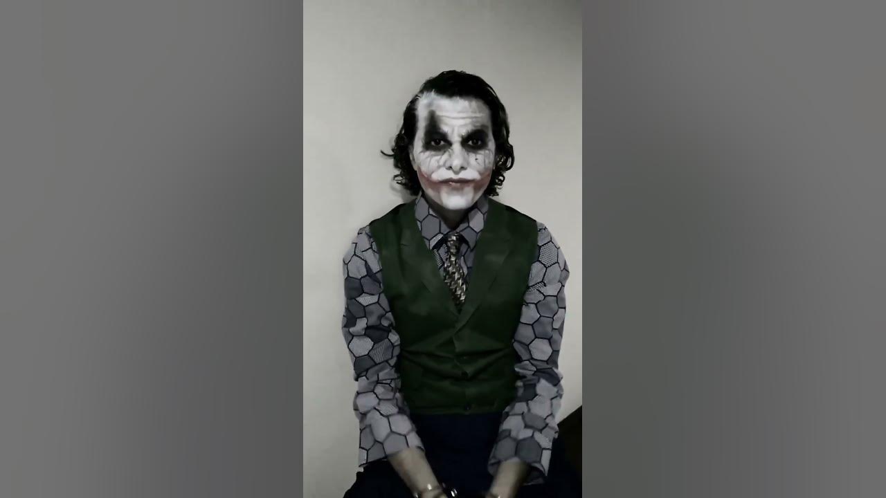 Heath Ledger Joker cosplay by Jean Markus - YouTube