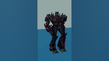 Optimus prime animation test #prisma3d #animation