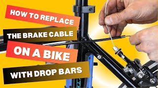 Learn how to replace a brake cable on your road bike in minutes!