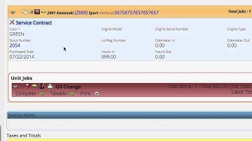 Tracking Service Contracts in Lizzy