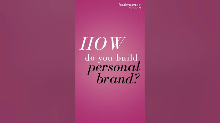 Build your personal brand and influence - Anita Ch...
